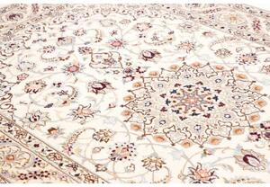 Tappeto Nain 9la Medaglione Floreale Avorio Blu Chiaro 159x252 Cm
