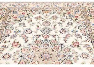 Tappeto Nain 9la Medaglione Floreale Avorio Blu Chiaro 133x213 Cm