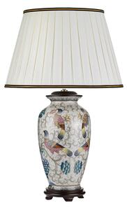 Lampada da tavolo in Vetroceramica bianca con uccelli moderna Ping E27 60W Designer's Lightbox
