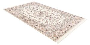 Tappeto Nain 9la Medaglione Floreale Avorio Blu Chiaro 159x252 Cm