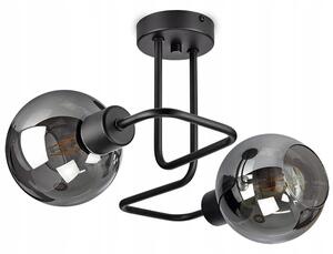 Lampada da soffitto a sospensione a sfera, nera, grigia, bianca (N100-EK2)