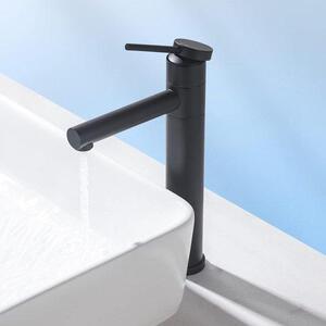 Rubinetto da bagno con inclinazione di 360 gradi, altezza del beccuccio 213 mm, miscelatore monocomando