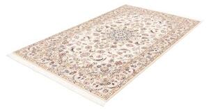 Tappeto Nain 9la Medaglione Floreale Avorio Blu Chiaro 133x212 Cm