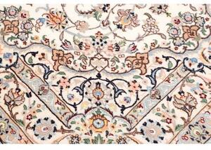 Tappeto Nain 9la Medaglione Floreale Avorio Azzurro 157x247 Cm
