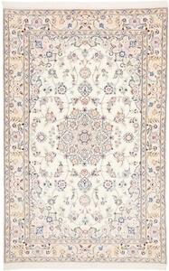 Tappeto Nain 9la Medaglione Floreale Avorio Rosa 165x255 Cm