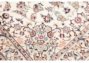 Tappeto Nain 9la Medaglione Floreale Avorio Blu 138x214 Cm