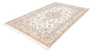 Tappeto Nain 9la Medaglione Floreale Avorio Rosa 165x255 Cm