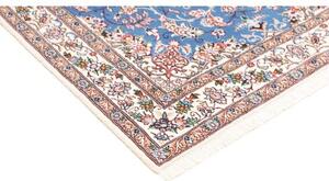 Tappeto Nain 9la Medaglione Floreale Azzurro Avorio 124x197 Cm