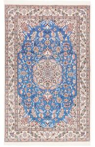 Tappeto Nain 9la Medaglione Floreale Azzurro Avorio 124x197 Cm