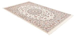 Tappeto Nain 9la Medaglione Floreale Avorio Blu 150x242 Cm