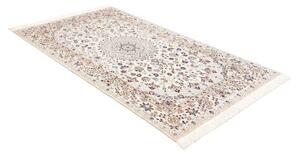 Tappeto Nain 9la Medaglione Floreale Avorio Blu 132x208 Cm