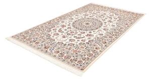 Tappeto Nain 9la Medaglione Floreale Avorio Blu 150x242 Cm