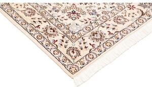 Tappeto Nain 9la Medaglione Floreale Avorio Blu 130x206 Cm