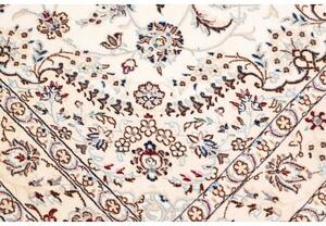 Tappeto Nain 9la Medaglione Floreale Avorio Blu 130x206 Cm