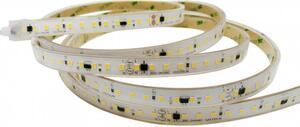 Strisce LED 220V 16W/m, 120lm/W, chip PHILIPS Lumileds, Dimmerabile, tagl. 10cm – 5m Colore Bianco Caldo 2.700K
