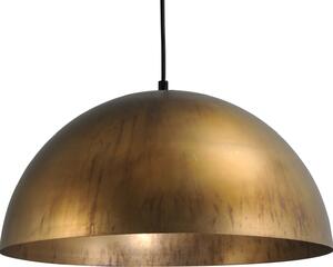 Lampada a sospensione industriale vintage "Larino" in ottone nero in metallo antico lampada a sospensione soggiorno tavolo da pranzo