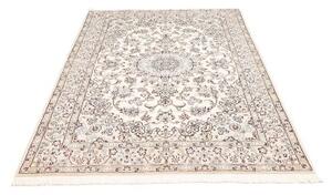 Tappeto Nain 9la Medaglione Floreale Avorio Blu Scuro 138x206 Cm