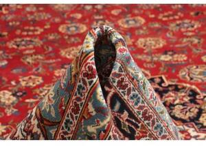Tappeto Ardakan Medaglione Floreale Rosso Blu Scuro 300x413 Cm