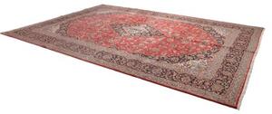 Tappeto Ardakan Medaglione Floreale Rosso Blu Scuro 300x413 Cm
