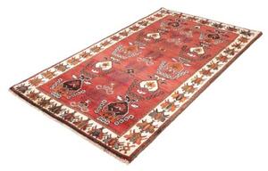 Tappeto Shiraz Fine Stilizzato Rosso Avorio 122x210 Cm