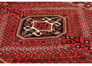 Tappeto Shiraz Fine Stilizzato Rosso Blu Scuro 170x254 Cm