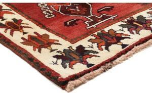 Tappeto Shiraz Fine Stilizzato Rosso Avorio 122x210 Cm