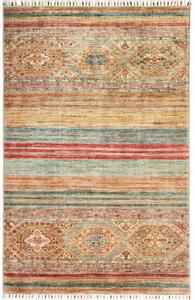 Tappeto Istintia Geometrico Beige Blu 99x154 Cm