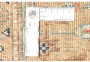 Tappeto Kazak Fine Stilizzato Beige Blu 166x242 Cm
