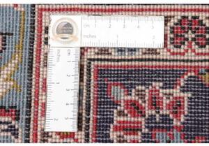 Tappeto Ardakan Medaglione Floreale Rosso Blu Scuro 245x352 Cm