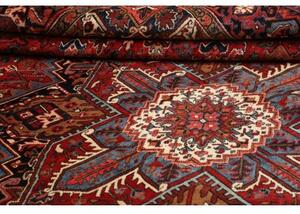 Tappeto Gorawan Stilizzato Rosso Mattone Avorio 270x355 Cm