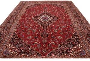 Tappeto Ardakan Medaglione Floreale Rosso Nero 300x414 Cm