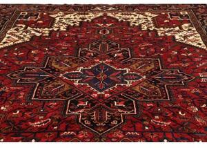 Tappeto Gorawan Stilizzato Rosso Blu Scuro 260x320 Cm