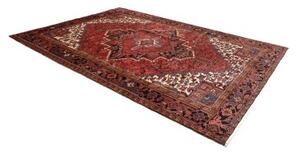 Tappeto Gorawan Stilizzato Rosso Scuro Nero 240x333 Cm