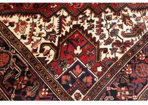 Tappeto Gorawan Stilizzato Rosso Blu Scuro 260x320 Cm