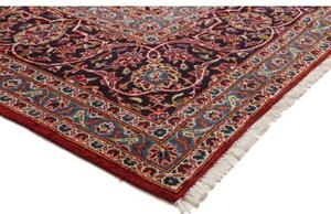 Tappeto Ardakan Medaglione Floreale Rosso Blu Scuro 304x412 Cm