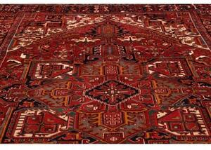 Tappeto Gorawan Stilizzato Rosso Blu Scuro 246x355 Cm