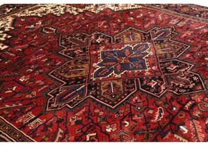 Tappeto Gorawan Stilizzato Rosso Blu Scuro 260x320 Cm
