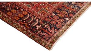 Tappeto Gorawan Stilizzato Rosso Blu Scuro 246x355 Cm