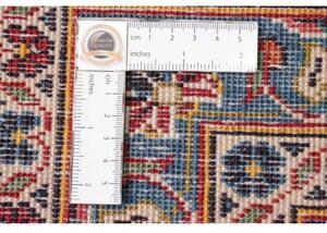 Tappeto Ardakan Medaglione Floreale Rosso Blu Scuro 304x412 Cm