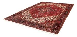 Tappeto Gorawan Stilizzato Rosso Avorio 257x330 Cm