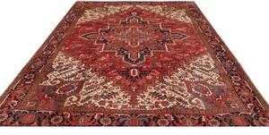 Tappeto Gorawan Stilizzato Rosso Ruggine Beige 262x327 Cm
