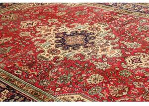 Tappeto Tabriz Stilizzato Rosso Blu Scuro 200x296 Cm