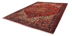 Tappeto Gorawan Stilizzato Rosso Blu Scuro 277x340 Cm