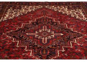Tappeto Gorawan Stilizzato Rosso Blu Scuro 246x338 Cm