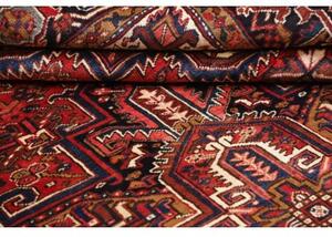 Tappeto Gorawan Stilizzato Rosso Blu Scuro 240x343 Cm