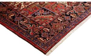 Tappeto Gorawan Stilizzato Rosso Blu Scuro 277x340 Cm