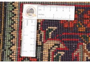 Tappeto Tabriz Stilizzato Rosso Blu Scuro 200x296 Cm