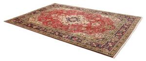 Tappeto Tabriz Stilizzato Rosso Blu Scuro 200x296 Cm