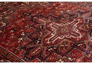 Tappeto Gorawan Stilizzato Rosso Blu Scuro 240x343 Cm