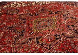 Tappeto Gorawan Stilizzato Rosso Blu Scuro 277x340 Cm
